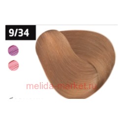 OLLIN SILK TOUCH  9/34 блондин золотисто-медный 60мл Безаммиачный стойкий краситель для волос