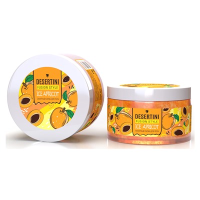Скраб для тела Desertini Fusion Style сахарный Ледяной Абрикос 250 ml