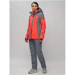 Горнолыжный костюм женский розового цвета 02272-2R