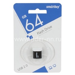 USB Flash  64GB SmartBuy LARA черный 2.0