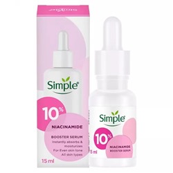 Сыворотка с Ниацинамидом 10% (15 мл), 10% Niacinamide Booster Serum, произв. Simple