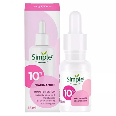 Сыворотка с Ниацинамидом 10% (15 мл), 10% Niacinamide Booster Serum, произв. Simple