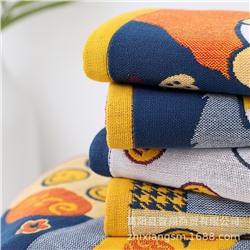 New Kakalong series gauze square scarf Korea soft absorbent kitchen hand wipe towel factory price wholesale