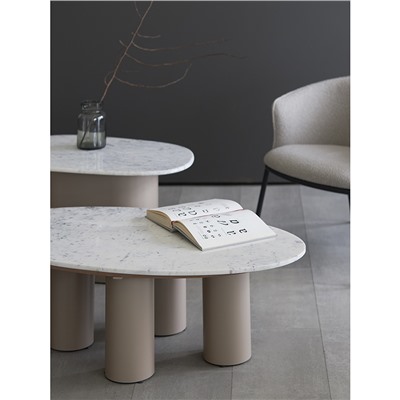 Столик кофейный Mojo, 120х65,5 см, бежевый