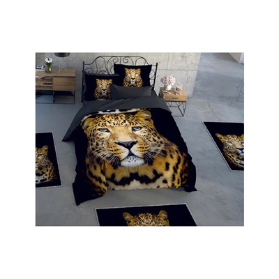 3Д Постельное Белье (2 сп. ЕВРО) 3D DIGITAL %100 COTTON - Le Jardin D'OR