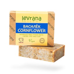 Натуральное мыло ручной работы Василёк, 100гр -60%