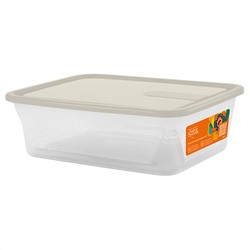 Контейнер для продуктов Sugar&Spice Honey 0,6 л прямоугольный SE110211048 белый зефир