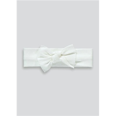 Girls Bow Headband (Newborn-12mths)