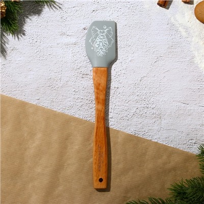 Формы для выпечки новогодние «Рождество», набор 4 шт. + лопатка