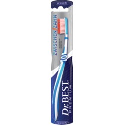 Зубная щётка Dr.Best Premium Zwischenzahn weich, для межзубного пространства, мягкая, 1 шт.