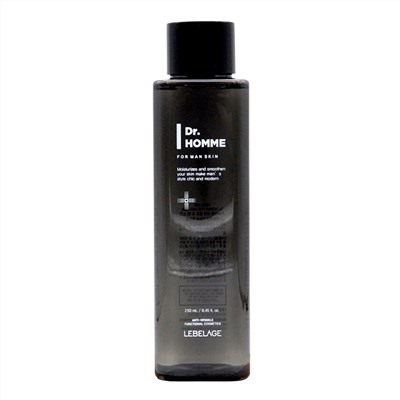 Lebelage Уценка Увлажняющий тонер для лица мужской / Dr. Homme For Man Skin, 250 мл