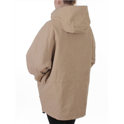 3094 BEIGE Куртка демисезонная женская (100 гр. холлофайбер)