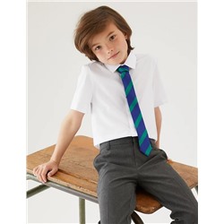 3pk Boys' Slim Easy Iron School Shirts (2-16 Yrs)