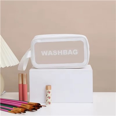 Kristaller Косметичка Washbag rectangular, белый