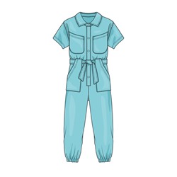 Комбинезон для девочки