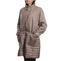 K-532 BEIGE Куртка демисезонная стеганая женская (70 гр. холлофайбер)