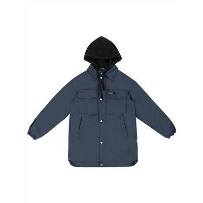 Куртка утепленная для мальчика NIKASTYLE 4м5124 джинс Nikastyle