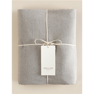 Простыня SL Home Linen collection 200*220 см , цв.серый, лён30%/хлопок70%
