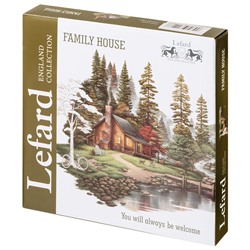 ТАРЕЛКА ДЕСЕРТНАЯ LEFARD "FAMILY HOUSE" 17 СМ (КОР=36ШТ.)