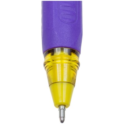 Ручка шариковая Triangle 110 Color, узел 0.7 мм, чернила синие, грип, МИКС