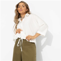 Блуза на кулиске, Твой личный тренд (белая)