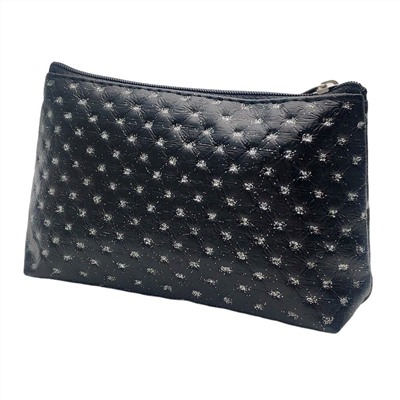 Sunflower Косметичка лодочка малая с тиснением №23, черный