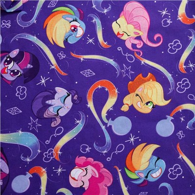 Постельное бельё 1.5 сп Magical, 143×215 см, 150×214 см, 50×70 см-1 шт., хлопок 100%, поплин
