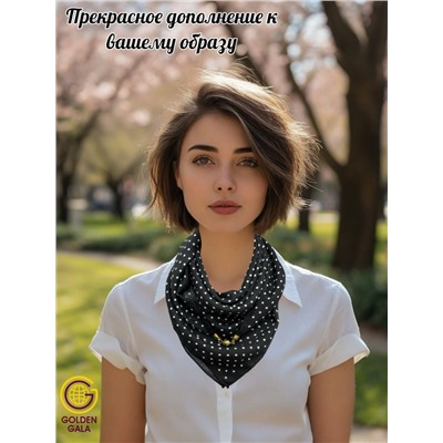 Платок на шею с украшением Артикул 2455/38