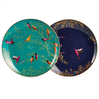 НАБОР ТАРЕЛОК ЗАКУСОЧНЫХ LEFARD "GOLDEN BIRDS" 4 ШТ. 20*2 СМ (КОР=10НАБ.)