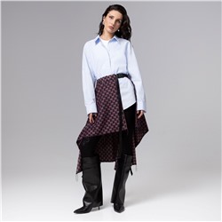 Юбка-килт с необработанными краями, Игра теней