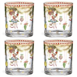 НАБОР СТАКАНОВ ИЗ 4-Х ШТ. "ЩЕЛКУНЧИК" 320 МЛ