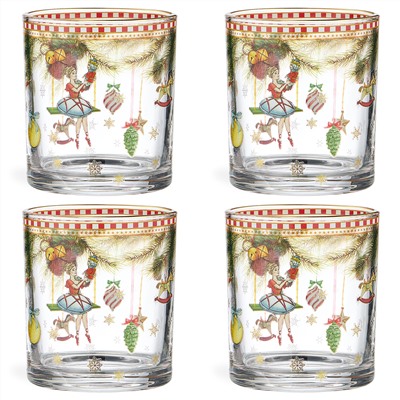 НАБОР СТАКАНОВ ИЗ 4-Х ШТ. "ЩЕЛКУНЧИК" 320 МЛ