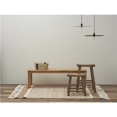 Ковер из джута и шерсти Mumbai из коллекции Ethnic, 120х180см