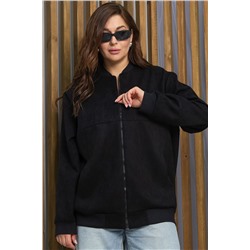 Бомбер Моя судьба (черный) Б13293-13М