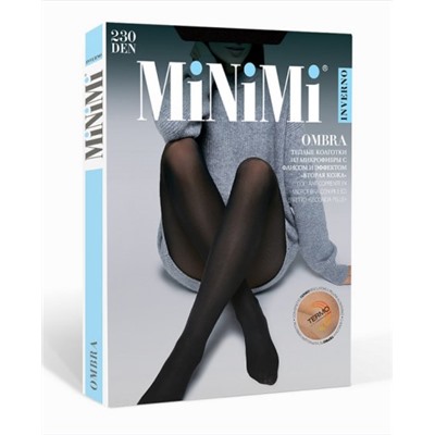 Колготки теплые, Minimi, Ombra 230 оптом
