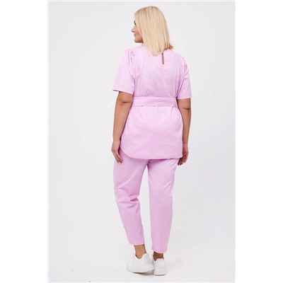 Блуза медицинская женская 3-80-04-1 / ADVA Бледно-розовая (42F,0F)
