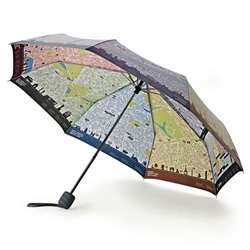 L761-2396 LondonMap (Лондон) Зонт женский механика Fulton