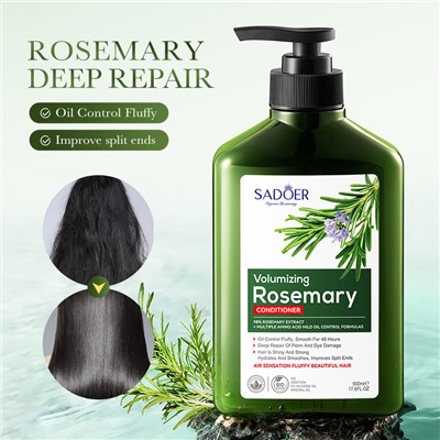 Кондиционер для объемных волос с розмарином SADOER Volumizing Rosemary Conditioner, 500мл