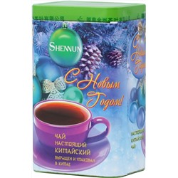 SHENNUN. Новый год. Зеленый. Молочный улун 100 гр. жест.банка