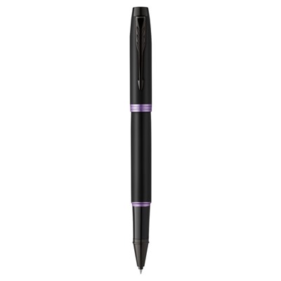 Ручка - роллер Parker Im Professionals Amethyst Purple, в подарочной упаковке, стержень чёрный, корпус черно-фиолетовый