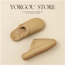 Demi-season slippers, non-slip keep warm winter footwear indoor