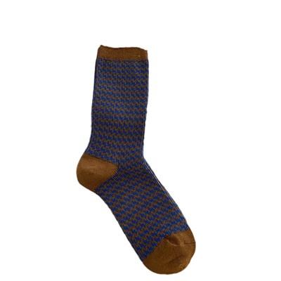 Demi-season fashionable retro knee socks for men and women, mid-length