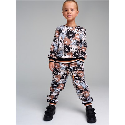 Комплект для девочки: свитшот, брюки