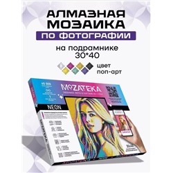 Алмазная мозаика по фото "Neon" (30*40 см)
