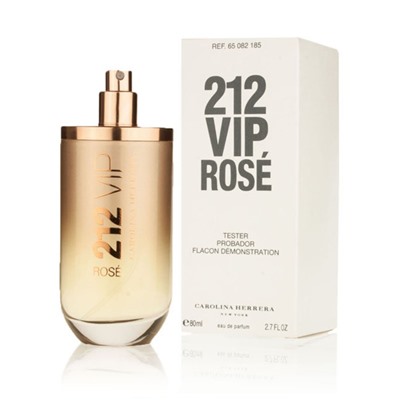 Tester Carolina Herrera 212 Vip Rose For Women 80 ml