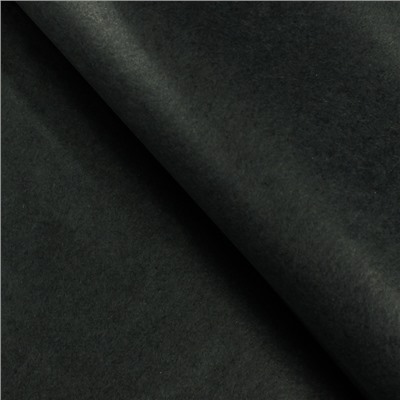 Бумага упаковочная тишью, чёрный, 50×66 см