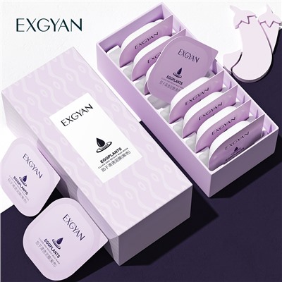 Глиняная маска для лица с экстрактом баклажана, 7,5гр