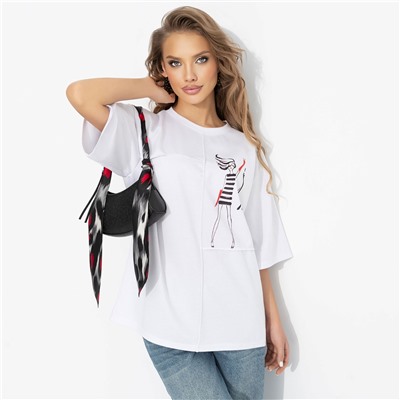 Футболка со швами наружу, Идеальная гармония (стильная)