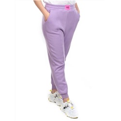 07 LILAC Брюки спортивные женские на флисе (100% хлопок) 7986