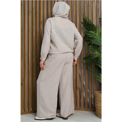 Костюм Луговые цветы (бежевый) К13786-18М